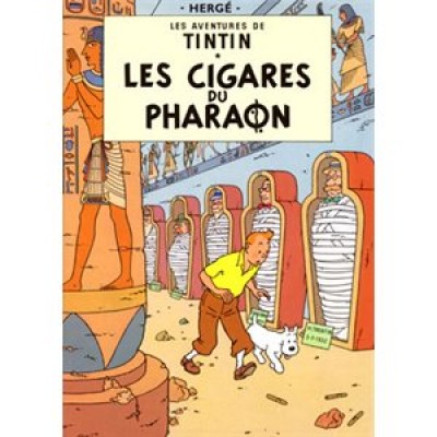 Affiche Les cigares du Pharaon